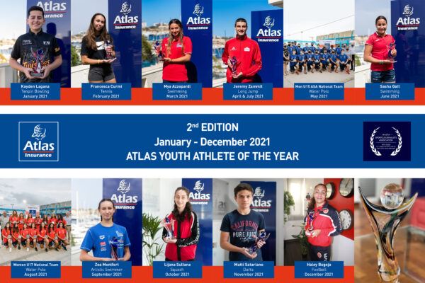 Atlas Youth Athlete of the Year 2021 – Monthly Winners